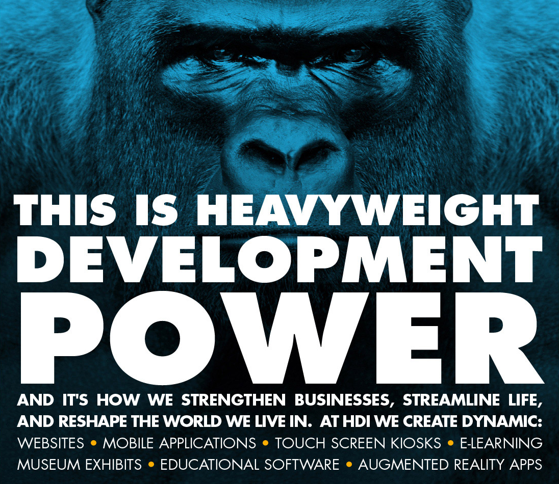 HD Interactive Gorilla ad